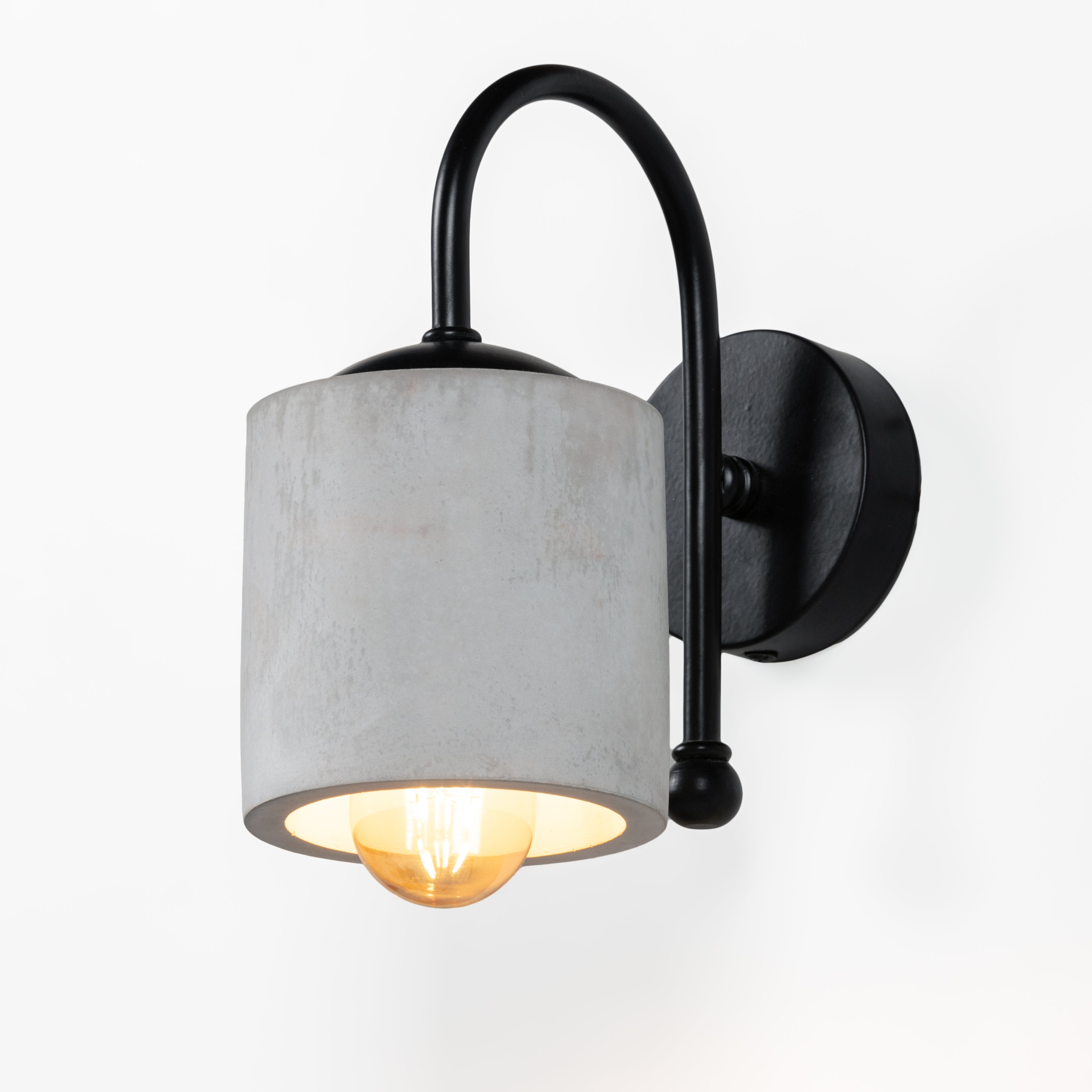 Black deals metal sconce